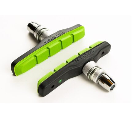 SSABOTI FRANA MTB BIKEFUN 72MM CU FILET NEGRU/VERDE