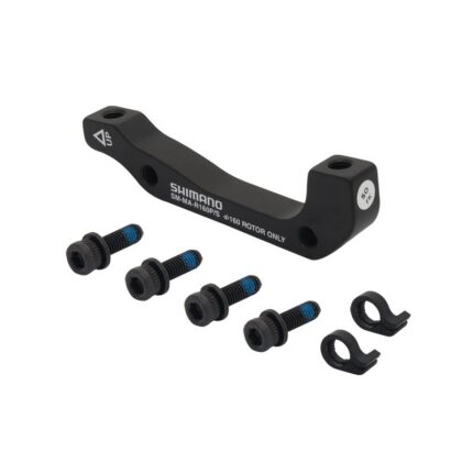 Adaptor etrier spate Shimano Post/Stand 160 mm negru