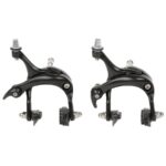 FRANE ALUMINIU RACING FATA SI SPATE 43-60MM NEGRE