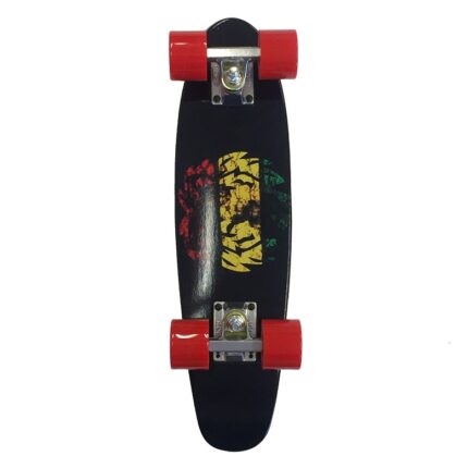 Penny board RIDGE 22 Lemn Rasta roti rosii