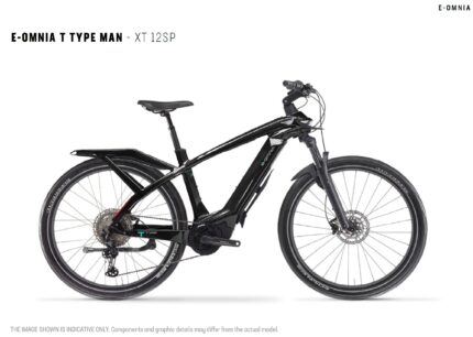 Bianchi E-Omnia T Type Man Chain XT12 Bosch CX-gen4 625wh Black