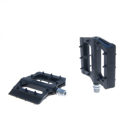PEDALE PLASTIC CU RULMENTI HT-PA 12 NEGRU
