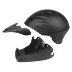 Casca Downhill M-WAVE ALL IN 1 L (56-59cm) Negru Mat Full face - imagine 2