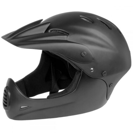 Casca Downhill M-WAVE ALL IN 1 M (54-58 cm) Negru Mat Full face