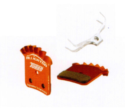 PLACUTE FRANA - ALLIGATOR - TB035, turbo cool semi metalic dual, tehnologie Thermguard, +arc, Shiman