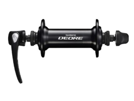 BUTUC FATA SHIMANO DEORE HB-T610-L, 32H, 100MM, AX 108MM, QR 133MM, NEGRU,