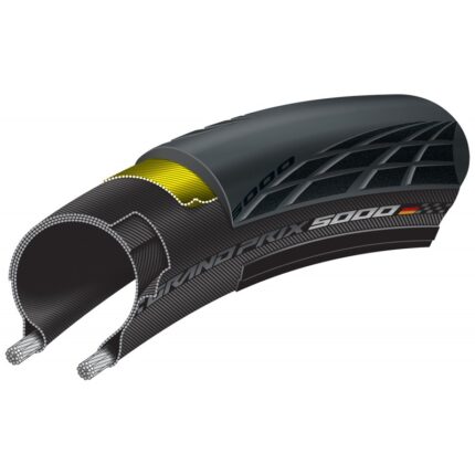 Continental Ride City Reflex 37-622 (28x1.4) negru/maro