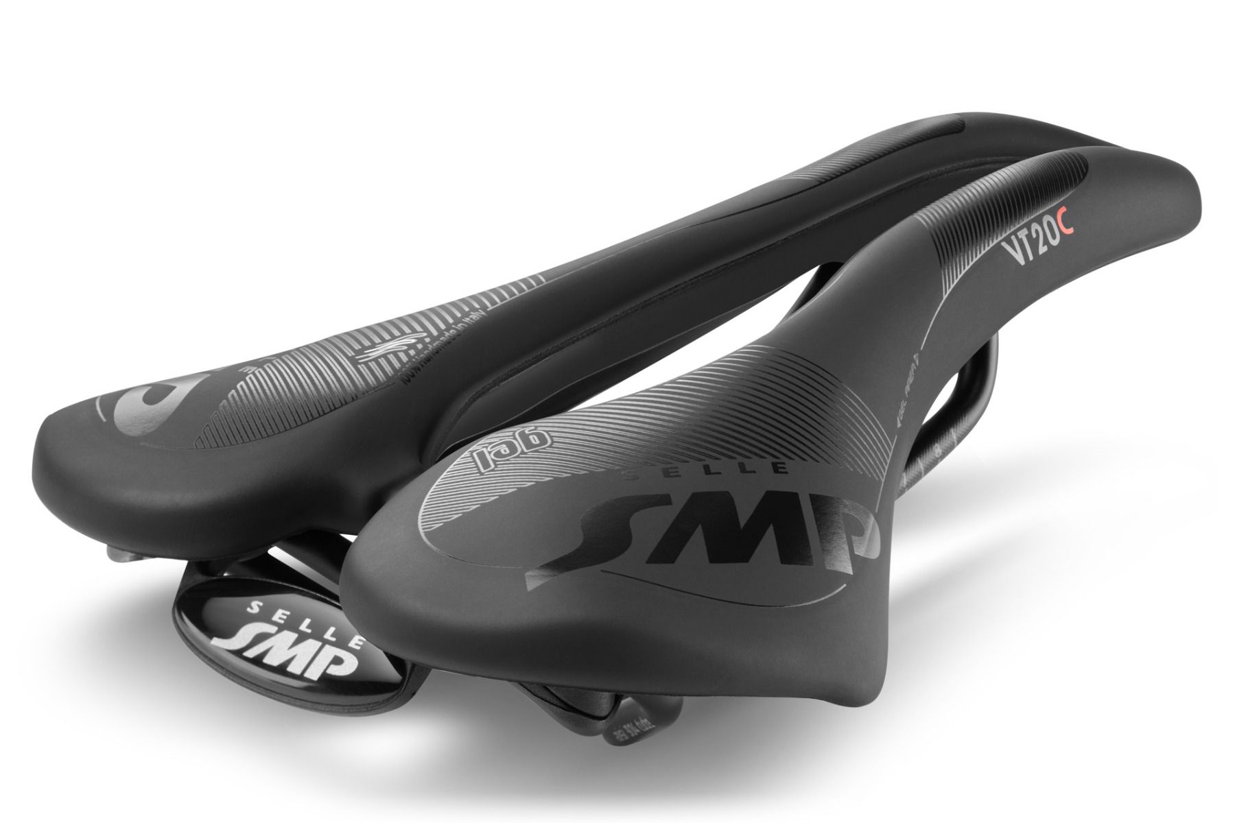 Sa Selle SMP Saddle VT20C Black Sa Selle SMP Saddle VT20C Black - imagine 1