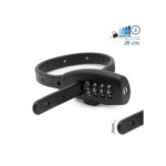 Lacat antifurt eWheel EWLK027 cu cifru, negru