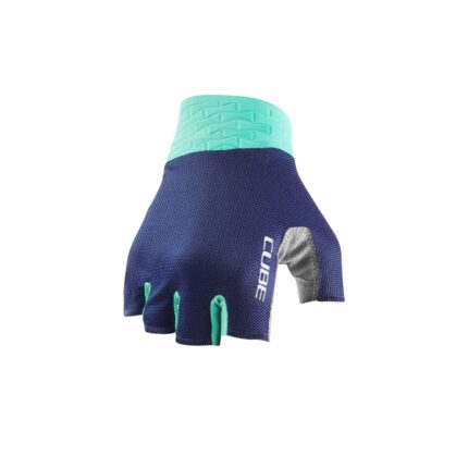 CUBE Gloves Performance short finger blue-n-mint S