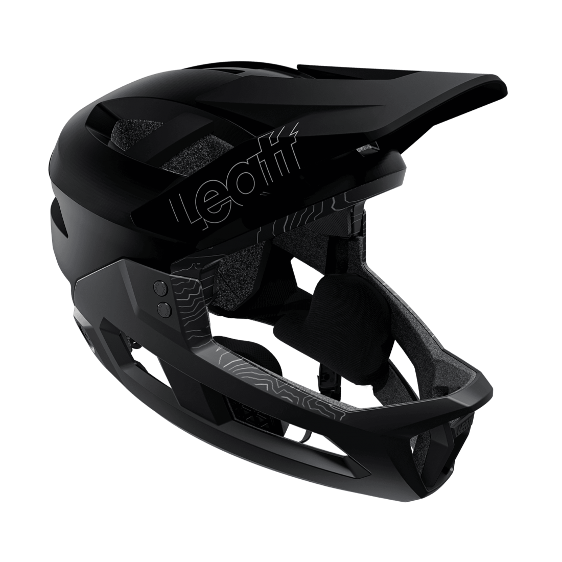 Casca Leatt MTB Enduro 3 Casca Leatt MTB Enduro 3.0 Stealth Black/Grey M - 55-59cm - imagine 1